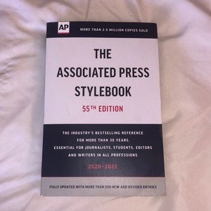 The Associated Press Stylebook 55th edition new